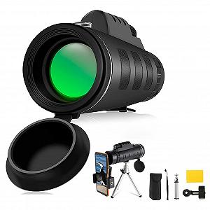 Монокулярний телескоп HD Prism BAK-4 800X120 Водонепроникний з адаптером для телефону зі штативом - Фото 1