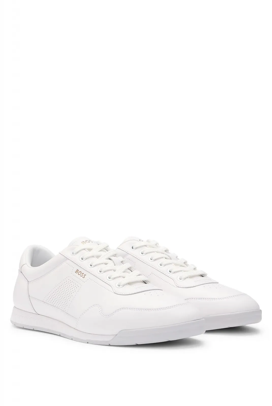 Кросівки BOSS Titanium SL ltpf Шкіра Nappa з перфорацією, фото №2