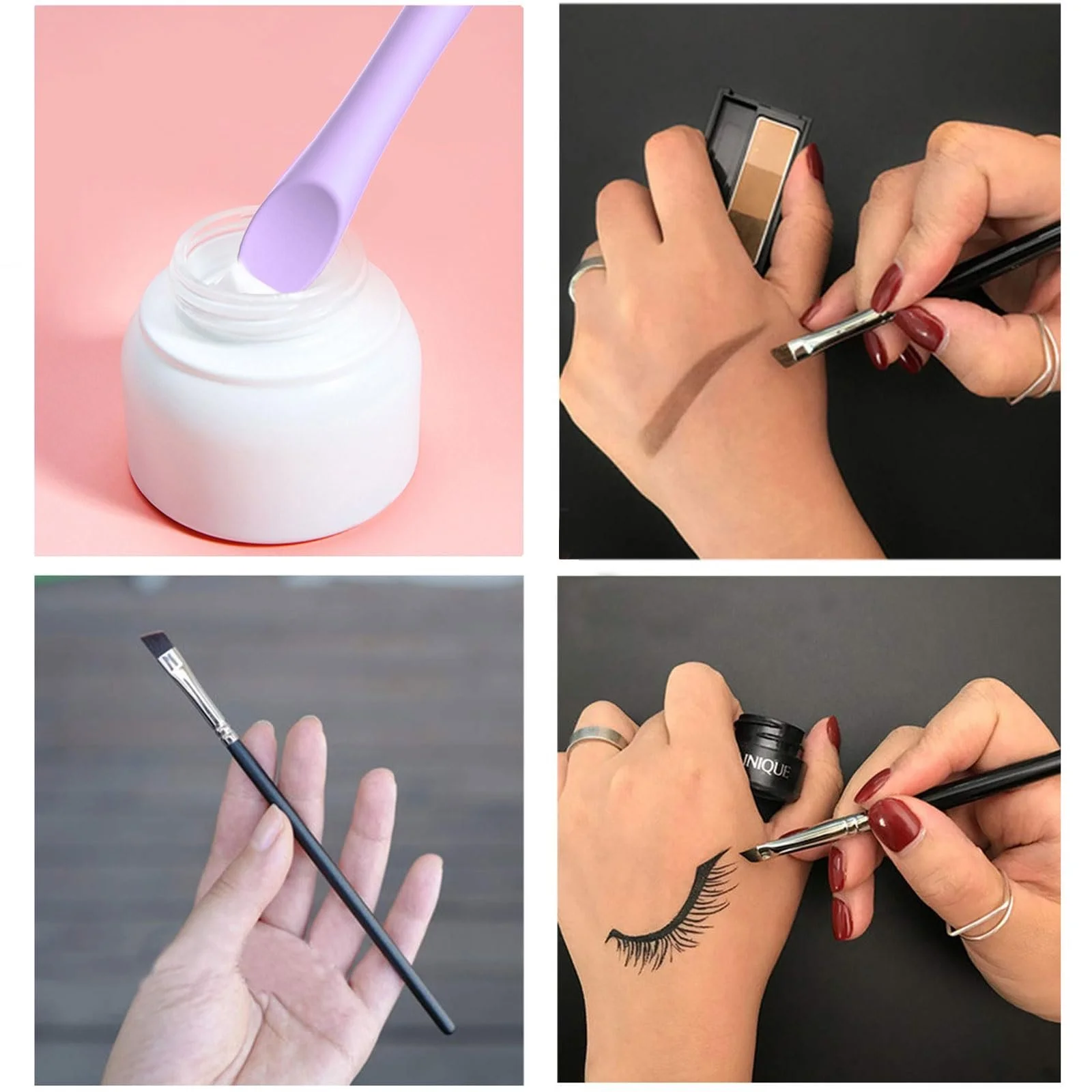 Інструмент Kireida Silicone Eyeliner Auxiliary Tool Фіолетовий, фото №6