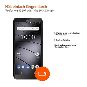 Смартфон Gigaset GS100 5.5" HD+ 1GB 8GB 3000mAh Graphite Gray ціна на synthetic.ua - Фото 1 Смартфон Gigaset GS100 5.5" HD+ 1GB 8GB 3000mAh Graphite Gray synthetic.ua - Фото 1