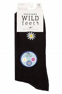 Шкарпетки Жіночі SockShop Wildfeet Вишиті Набір з 3 пар synthetic.ua - Фото 1