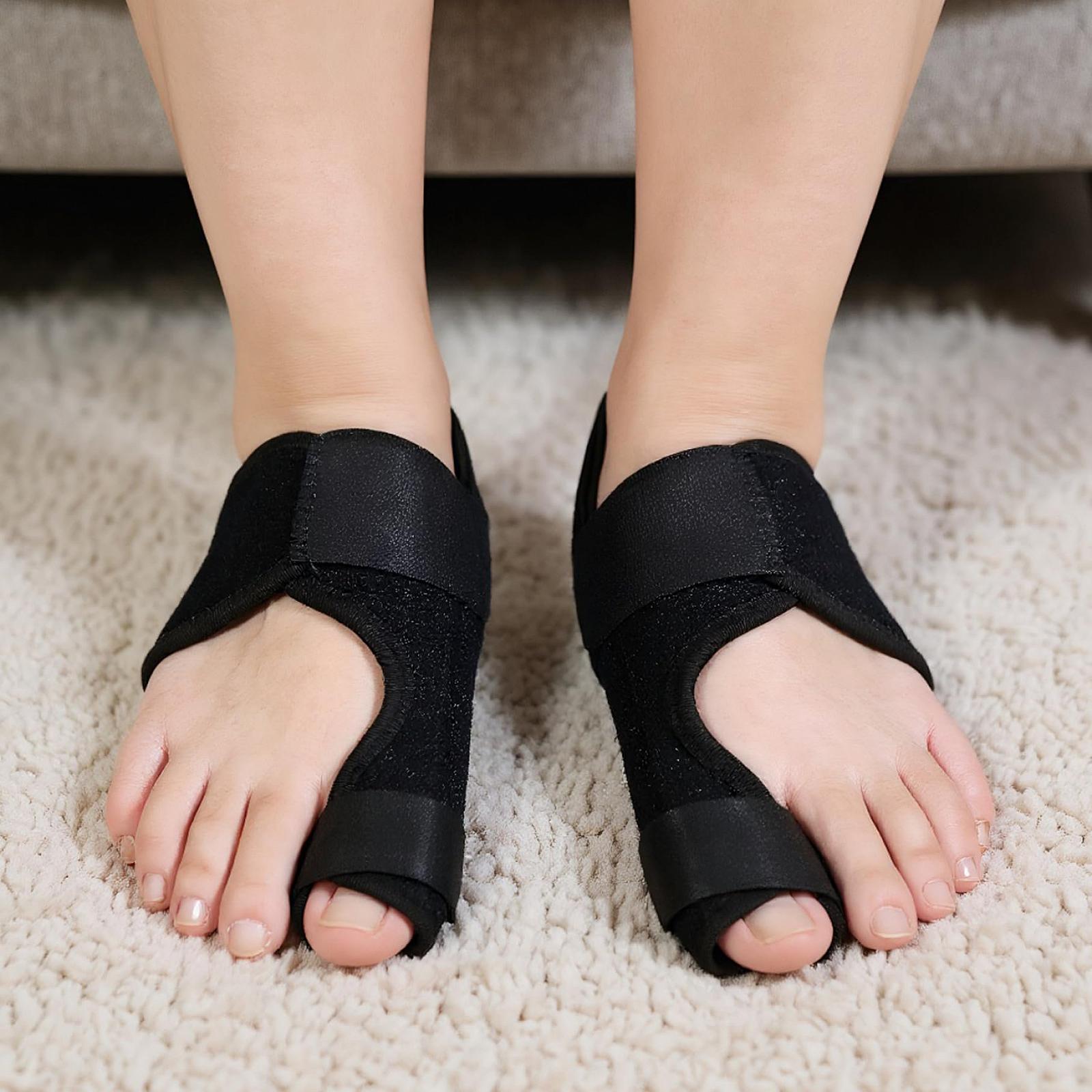 Коректор великого пальця стопи Регульований для жінок і чоловіків для лівої та правої ноги, фото №4