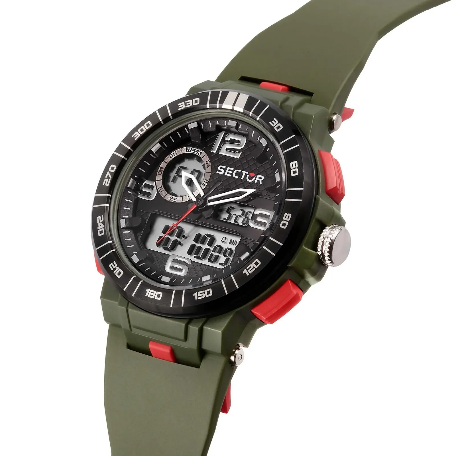 Годинник Sector No Limits Чоловічий Цифровий Аналоговий Кварцовий, фото №5 Годинник Sector No Limits Чоловічий Цифровий Аналоговий Кварцовий, фото №5
