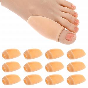 Коректор великого пальця ноги 12 шт, прозорий для великих пальців ніг - Фото 1