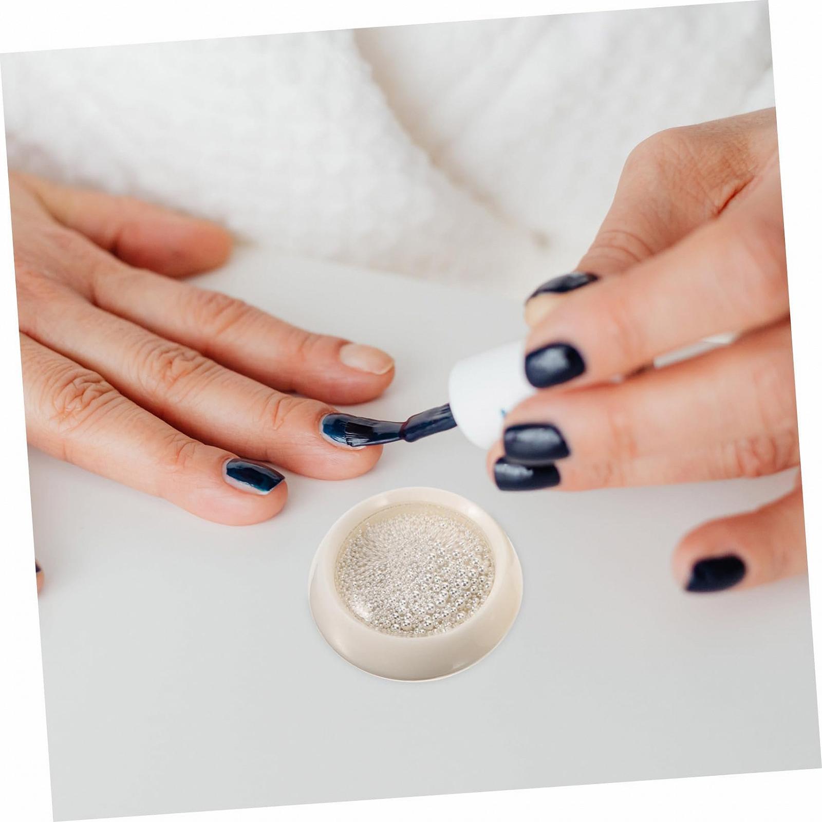 Украшения для ногтей POPETPOP 3 коробки, стальные шарики, съедобные кристаллы, золотой декор, металлические изделия, фото №5