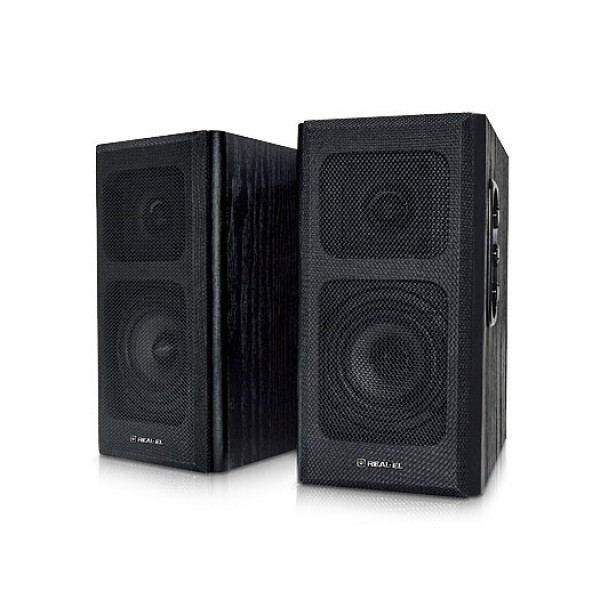 Акустические системы (колонки) REAL-EL колонки 2.0 S-250 black, фото №1