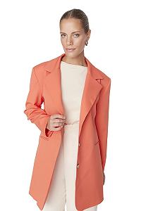 Жакет TRENDYOL Звичайний Однотонний - Фото 1