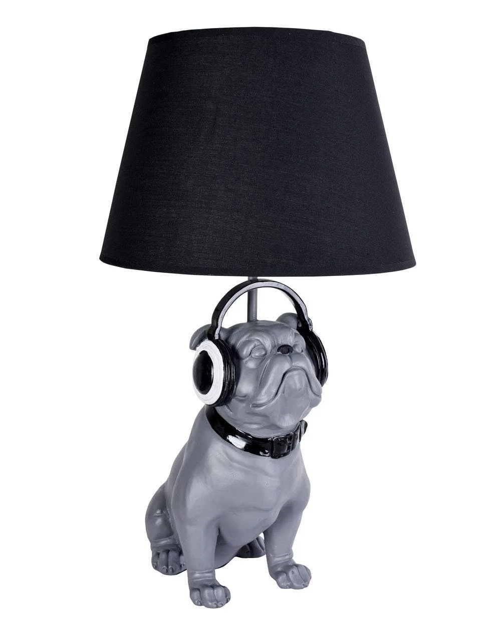 Настольная лампа Palazzo Madame Carlin CW076 Мопс Бульдог Прикроватная, фото №1