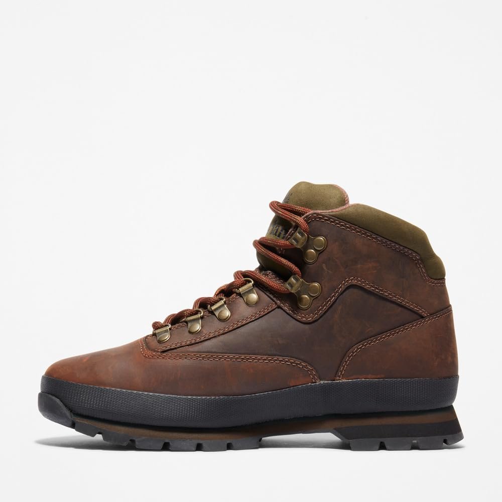 Трекинговые ботинки Timberland Euro Hiker кожаные, коричневые, фото №8