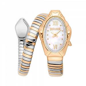 Жіночий аналоговий годинник Just Cavalli JC1L357M0055, кварцовий, ремінець з нержавіючої сталі - Фото 1