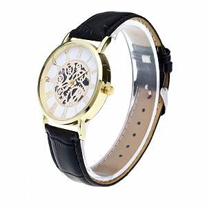 Часы LIFKOME Ремешок Серебряный Скелетон Белый - Фото 1