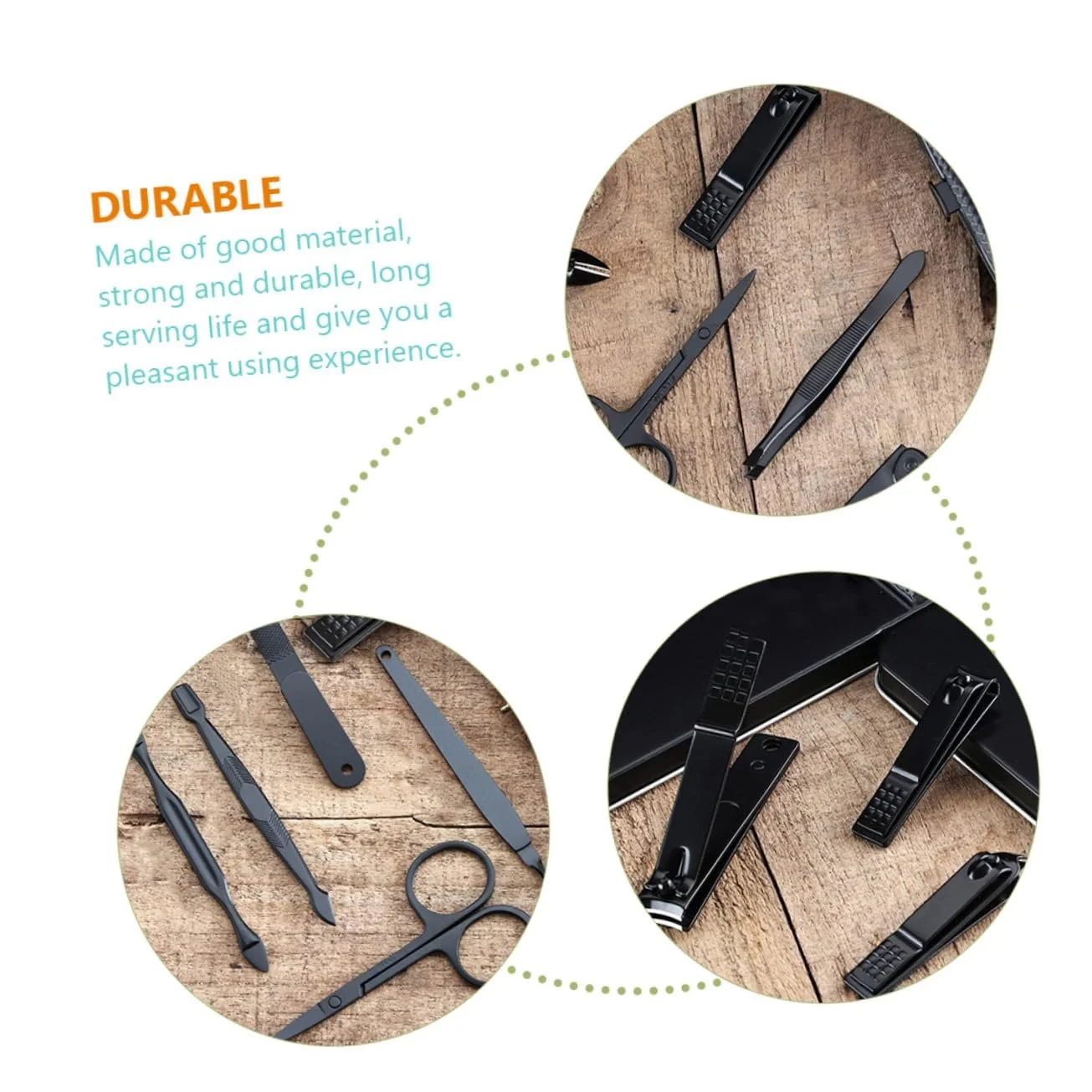 Набор маникюрный WRITWAA для ногтей, для путешествий и дома, фото №4 Набор маникюрный WRITWAA для ногтей, для путешествий и дома, фото №4