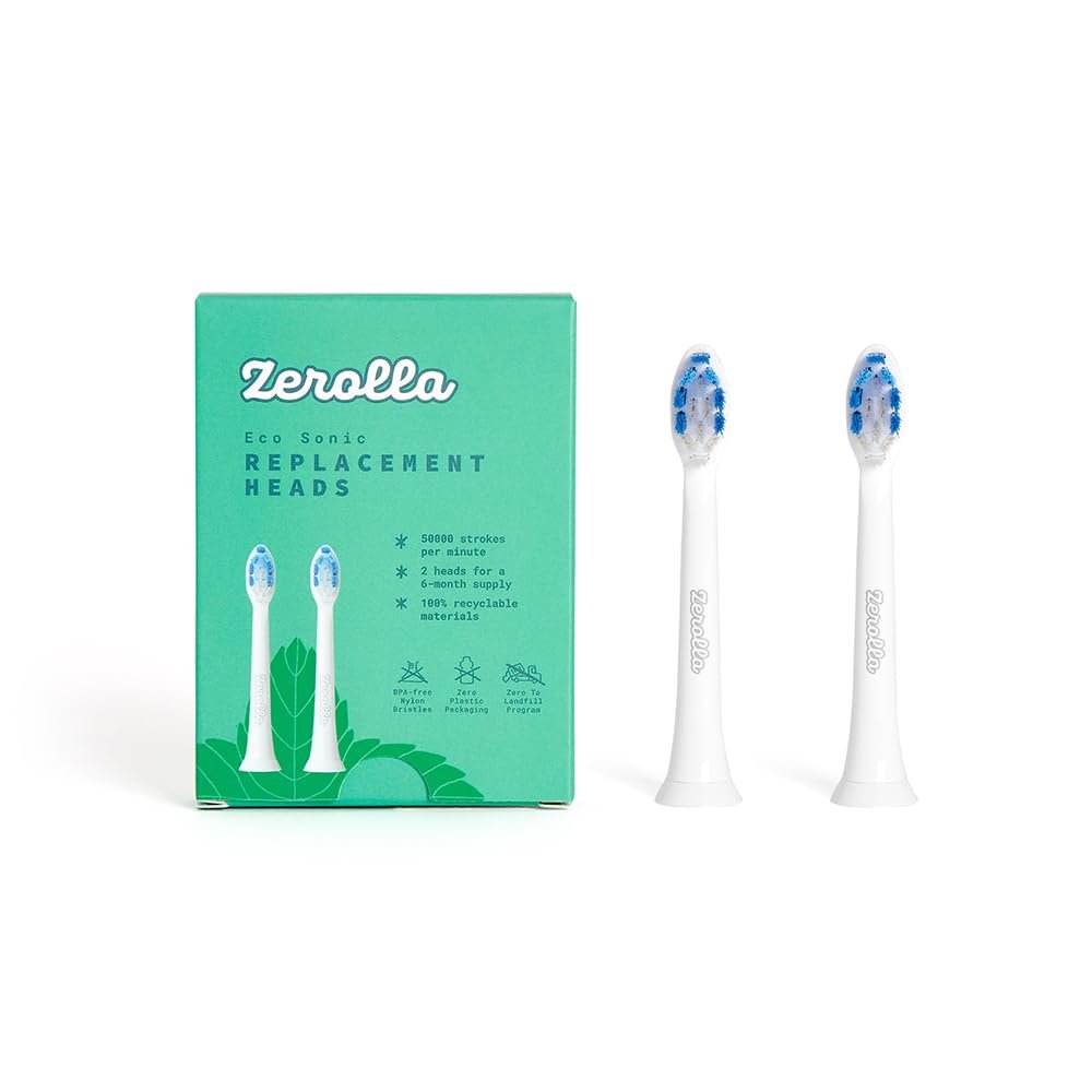 Звукова електрична зубна щітка Zerolla Eco (Змінні головки), фото №1