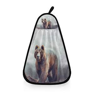 Рушник North American Brown Bear абсорбуючий швидкосохнучий кухонний для ванної - Фото 1