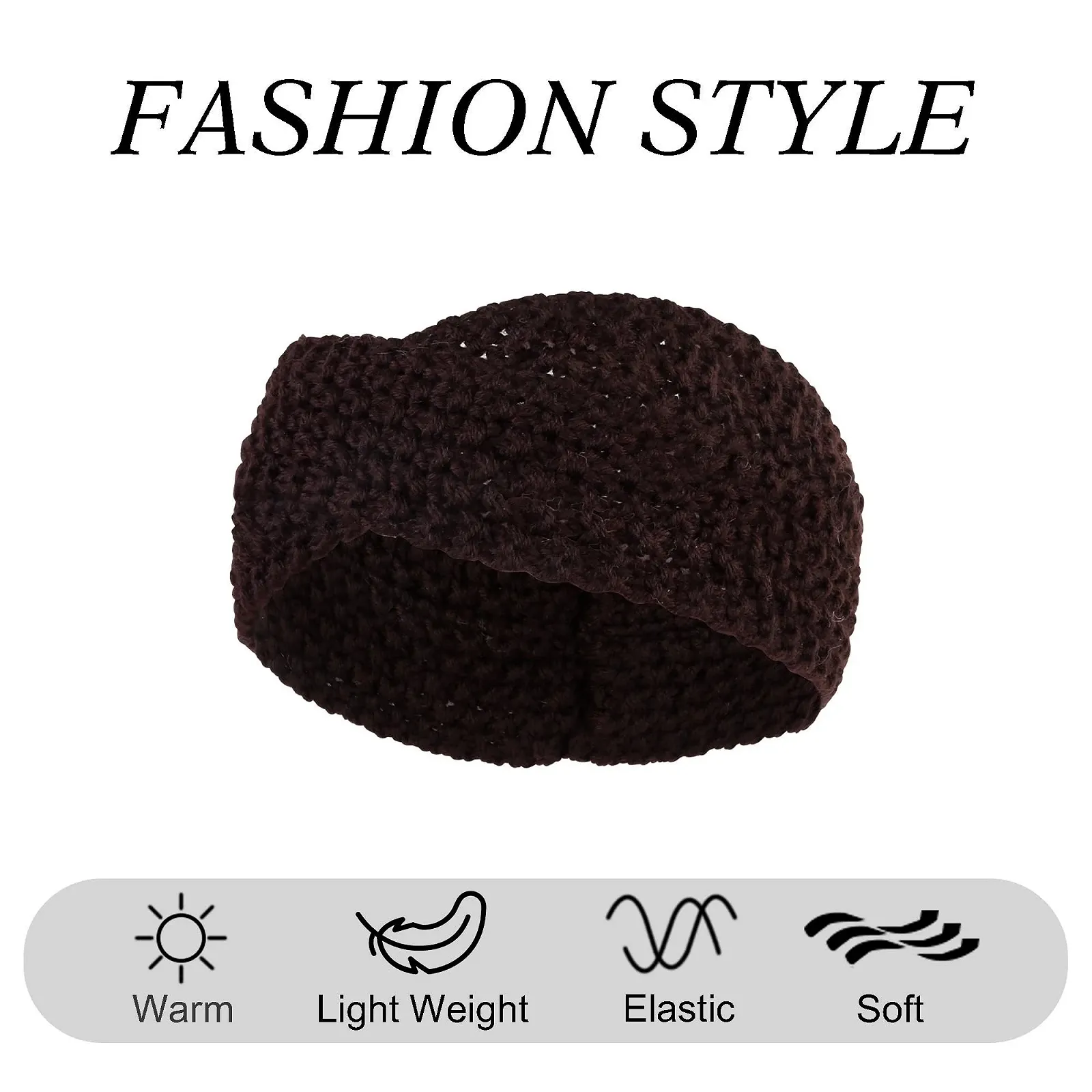 Пов'язка на голову зимова TERSE, фото №3