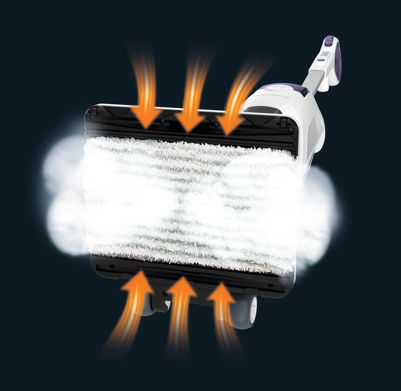 Пароочисник Rowenta Clean & Steam Revolution RY7731WH 2-в-1 White, фото №4