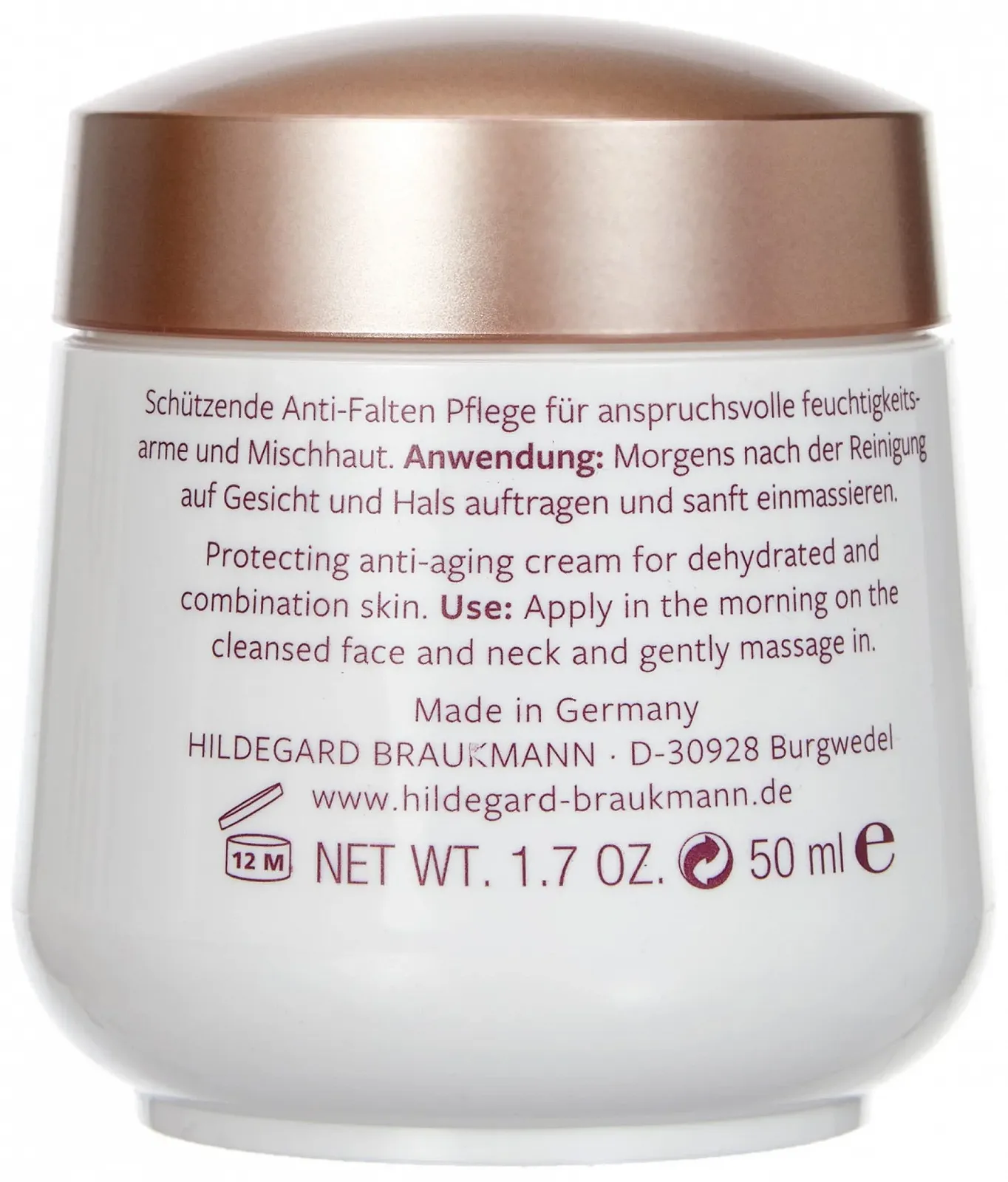 Крем для обличчя Hildegard Braukmann Exquisit Hyaluronic Energy Cream 50 мл, фото №4