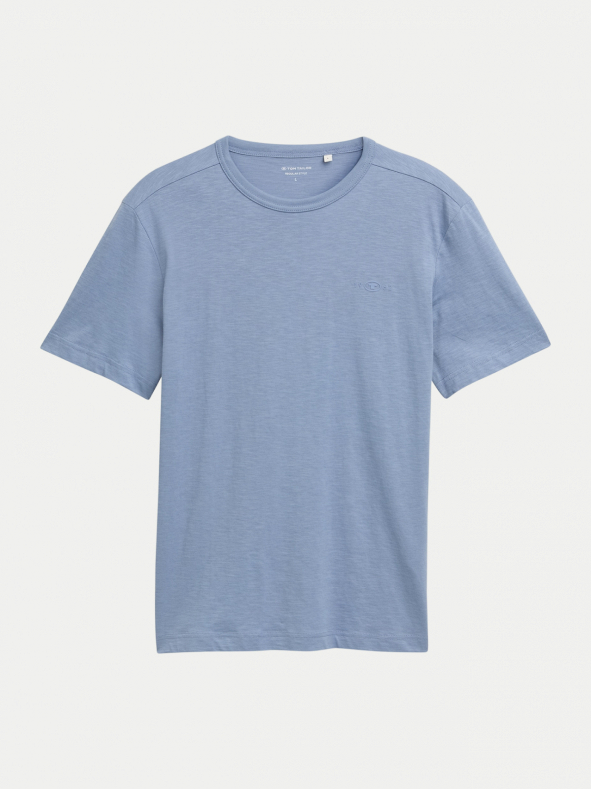 Футболка Tom Tailor Basic cotton 1045627-37533 Синий M, фото №4