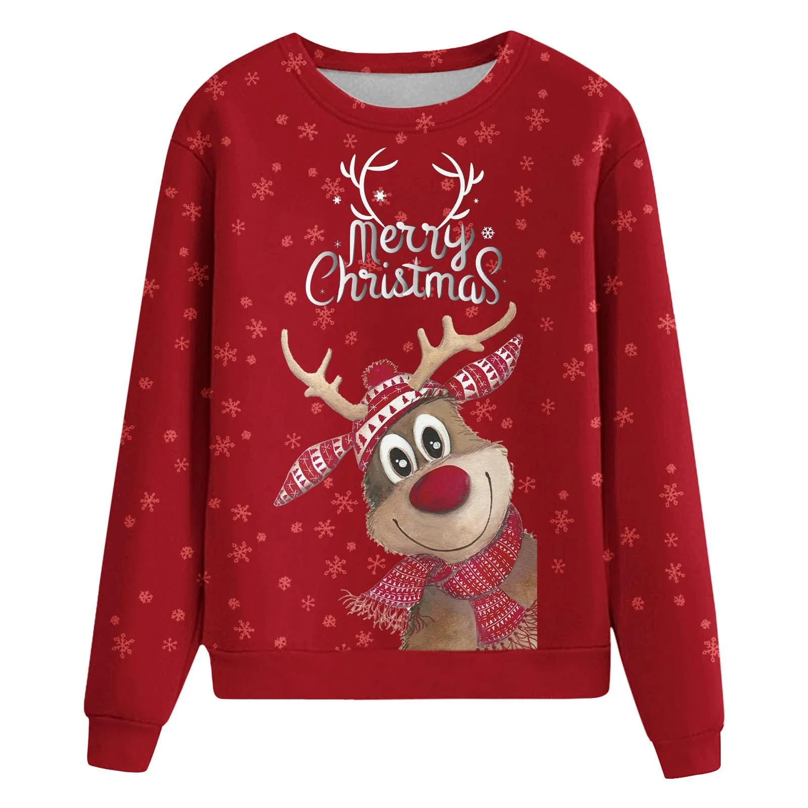 Женский свитер на Рождество, фото №6