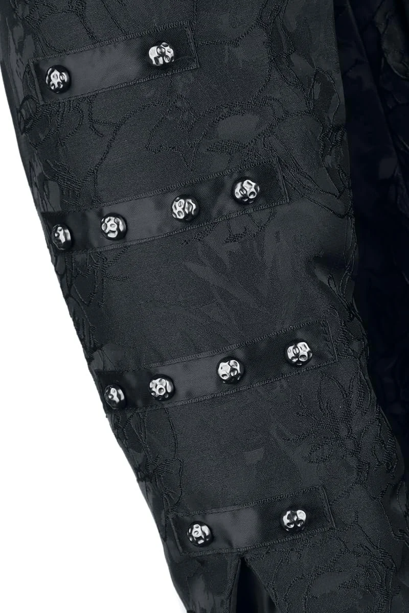 Пальто Gothicana by EMP Корсет з коміром-стійкою Чорний, фото №4