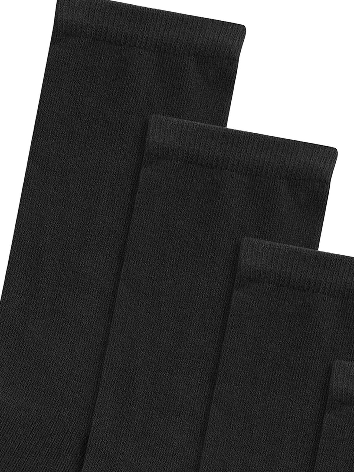 Носки NEXT Basic Набор из пяти пар, черный, One size fits all, фото №2