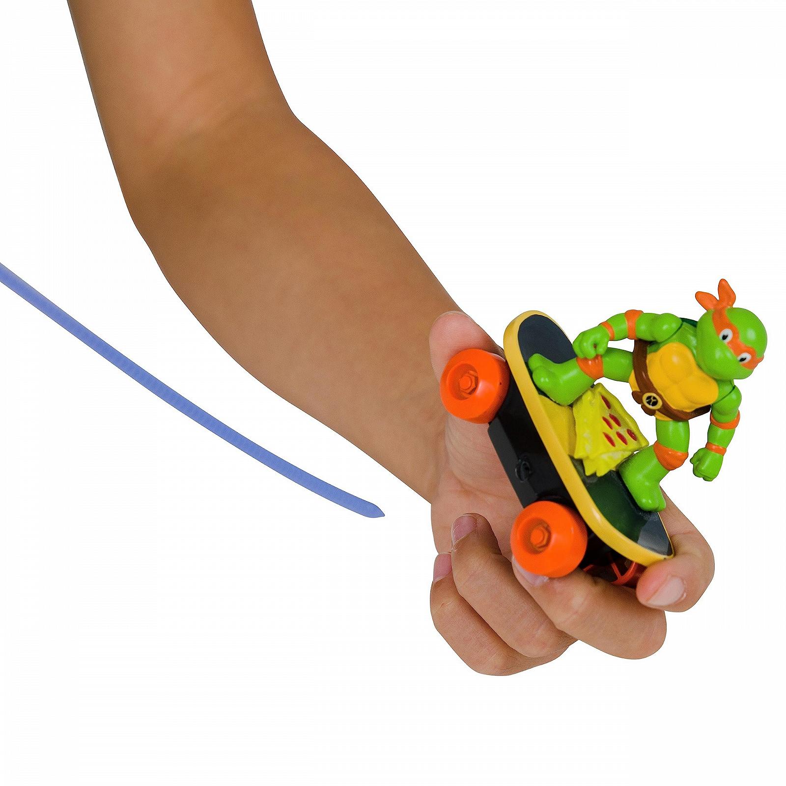 Фігурка Teenage Mutant Ninja Turtles Michelangelo Switch Kick Skater Michaelangelo Classic, фото №5