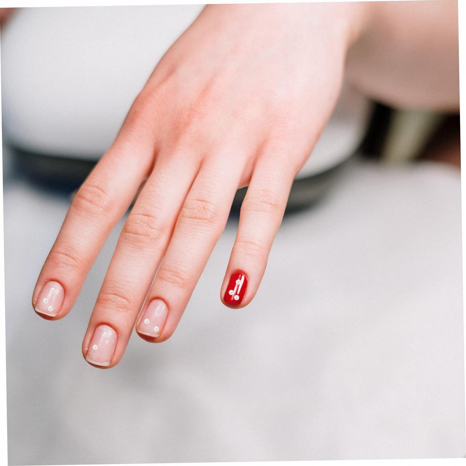 Жемчуг для ногтей FRCOLOR Пластик 1,5 мм Аксессуары для маникюра своими руками, украшения для ногтей для женщин, свиданий, работы, повседневной жизни 10000 штук, фото №3