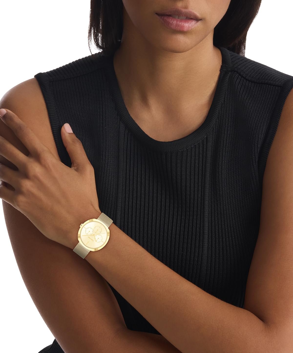 Годинник Calvin Klein Shape аналоговий багатофункціональний кварцовий, з ремінцем з нержавіючої сталі, фото №4