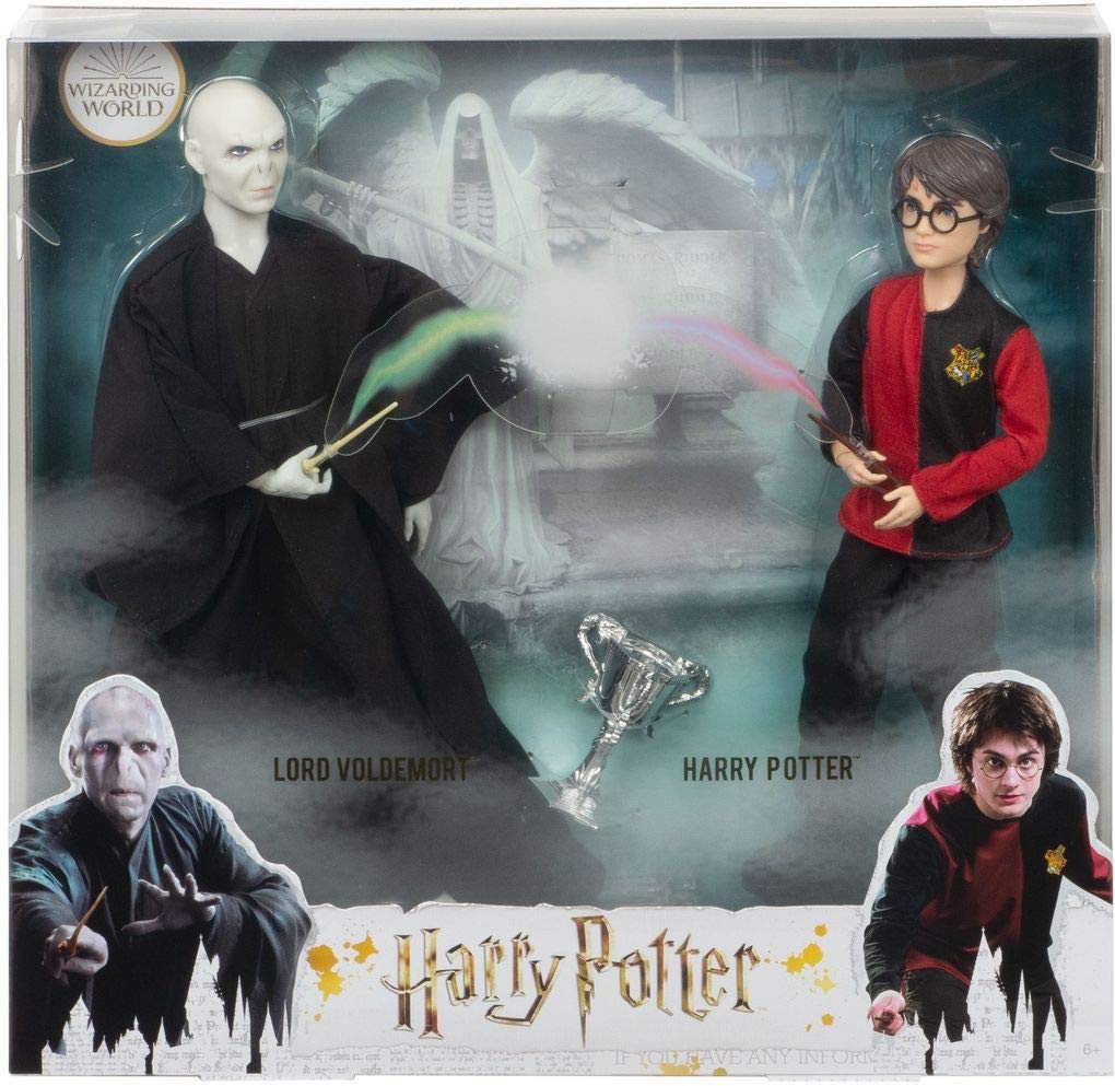 Ляльки Mattel GmbH Harry Potter Лорд Волдеморт і Гаррі Поттер Набір з 2 штук, фото №1