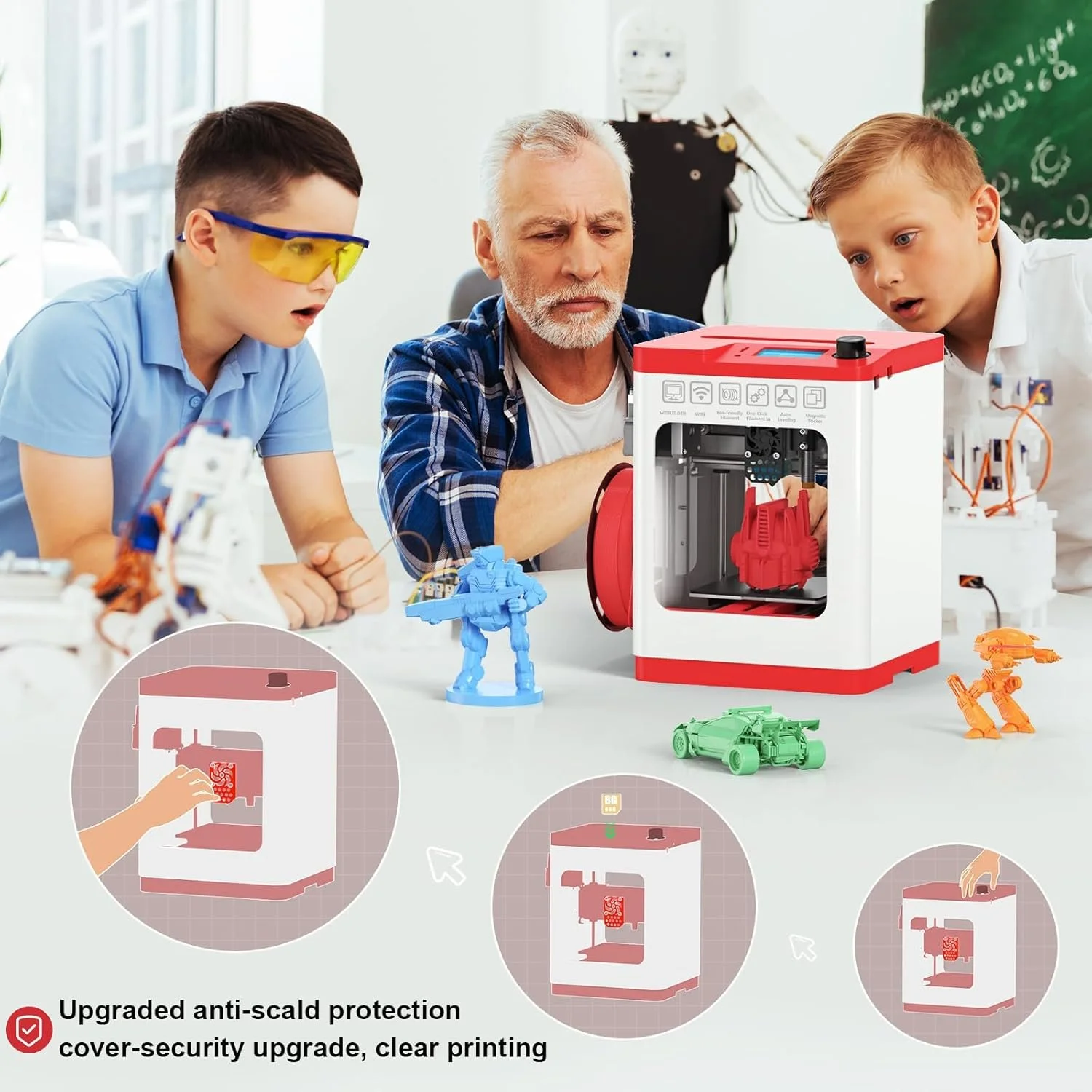 3D принтер Entina TINA 2S White, фото №6 3D принтер Entina TINA 2S White, фото №6