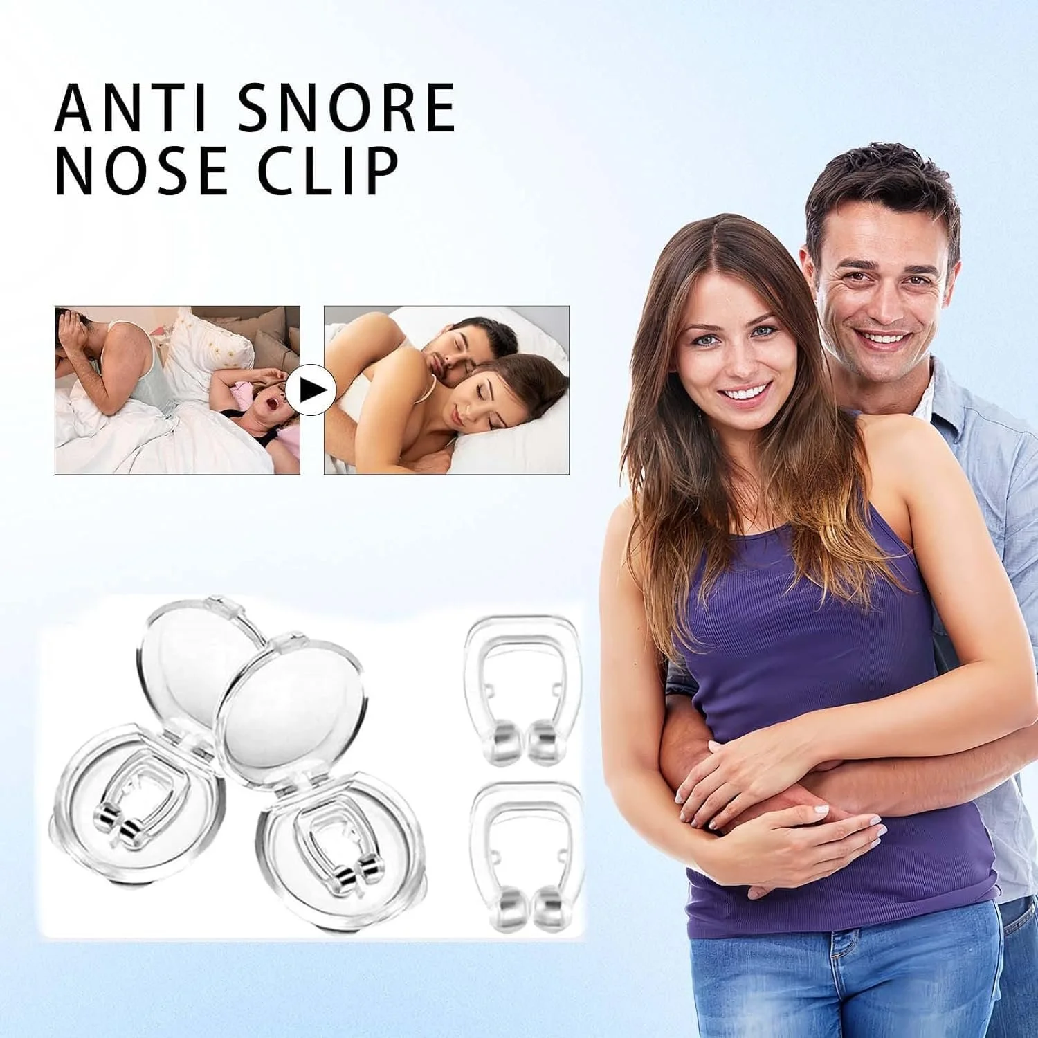 Клипса от храпа Zriol для носа, клипса для носового дыхания, магнитная, фото №2 Клипса от храпа Zriol для носа, клипса для носового дыхания, магнитная, фото №2