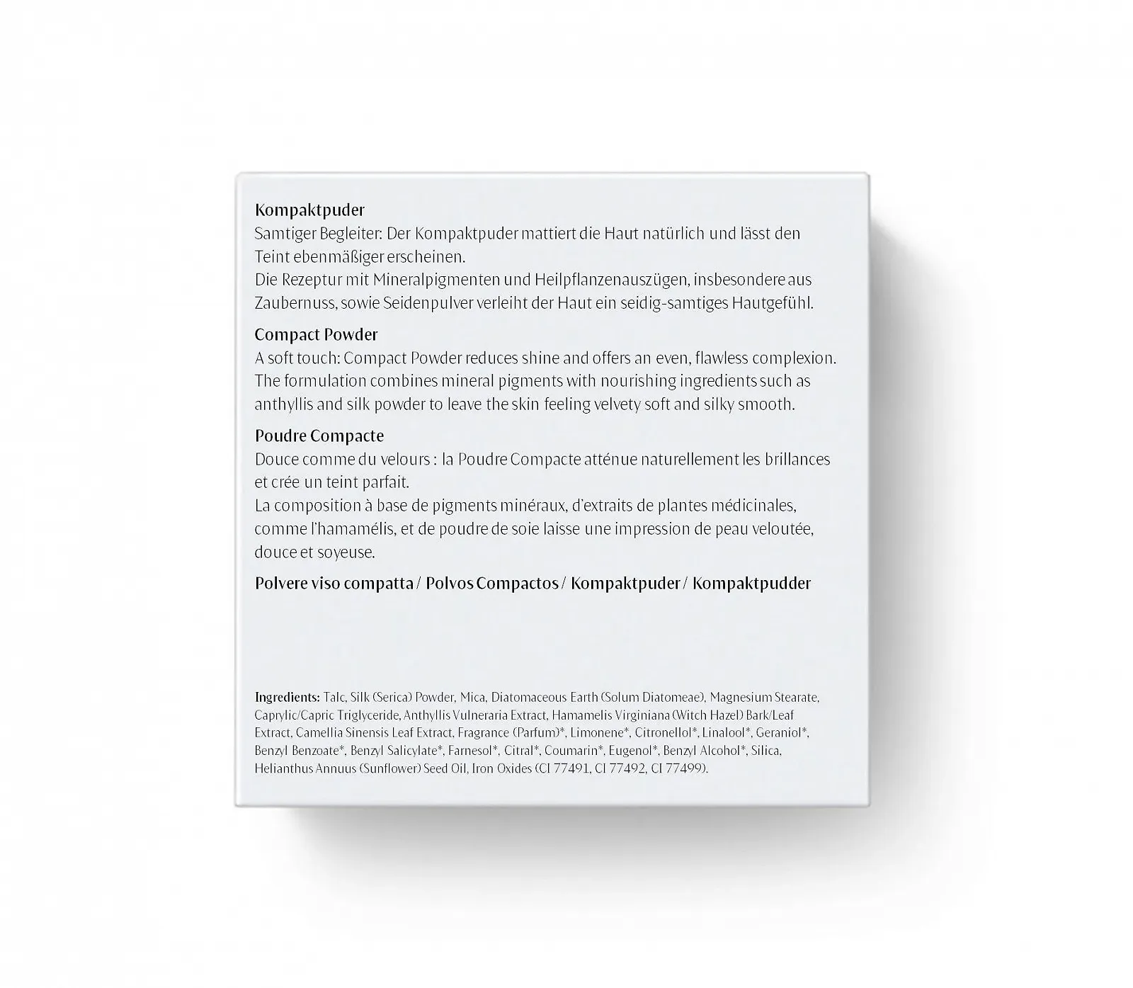 Коректор Dr. Hauschka Compact No. 00 Translucent, фото №2