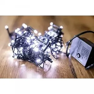 Гирлянда BPNY White 100 LED 5М 8 функций 220V 102953 synthetic.ua - Фото 1