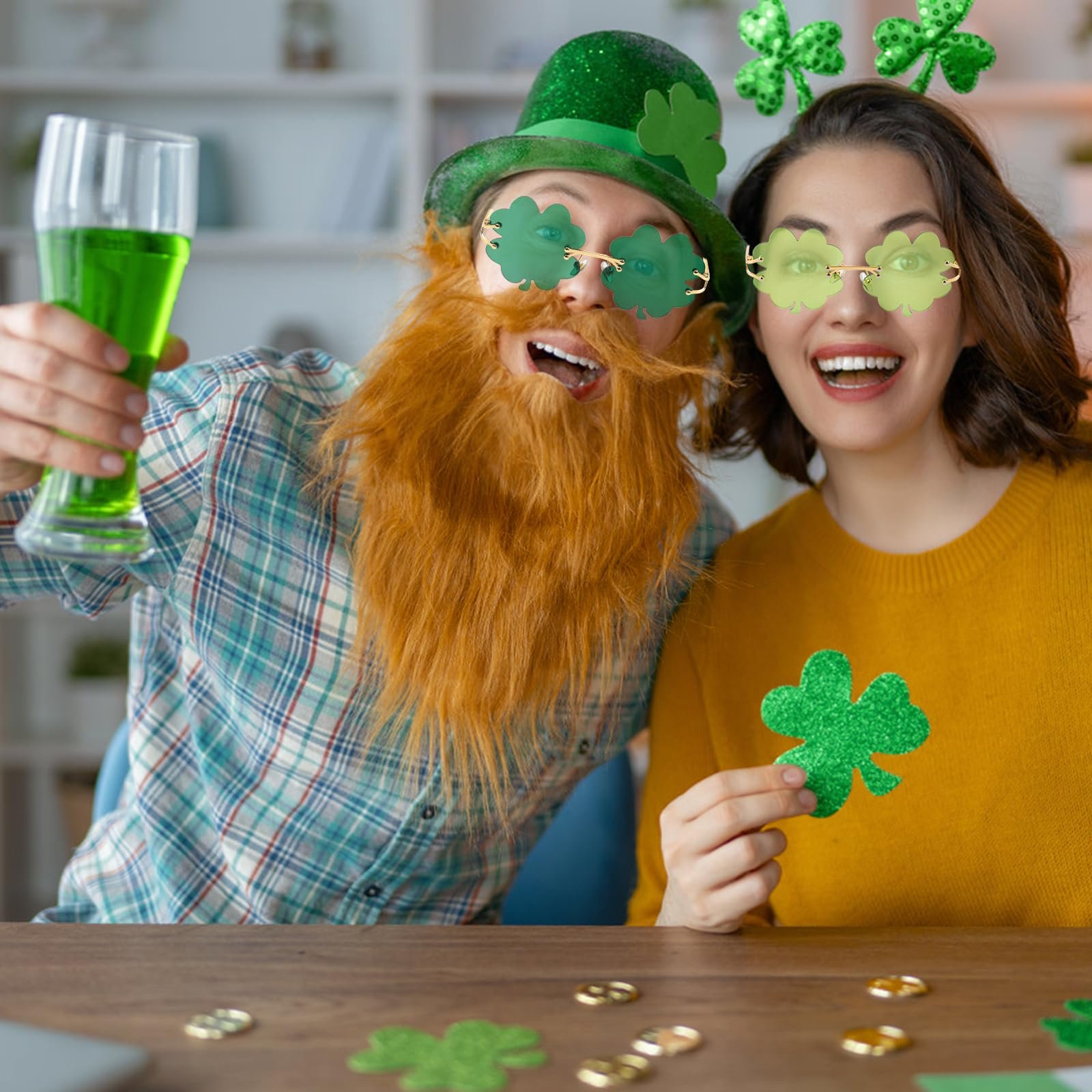 Сонцезахисні окуляри XIHIRCD Ірландський Трилисник, фото №7