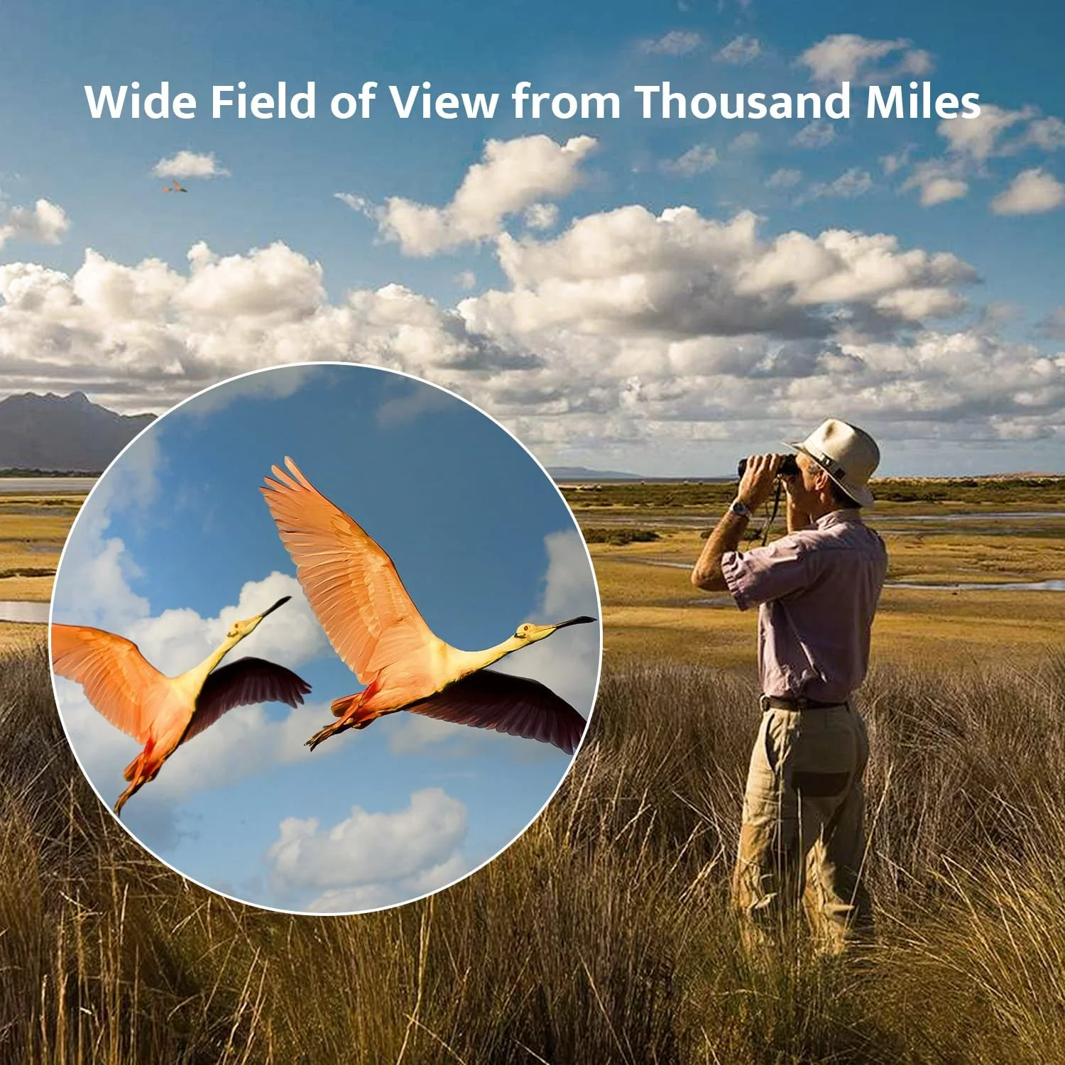 Бінокль Usogood HD 10x42 з призмою BAK4 та лінзою FMC Waterproof, фото №5