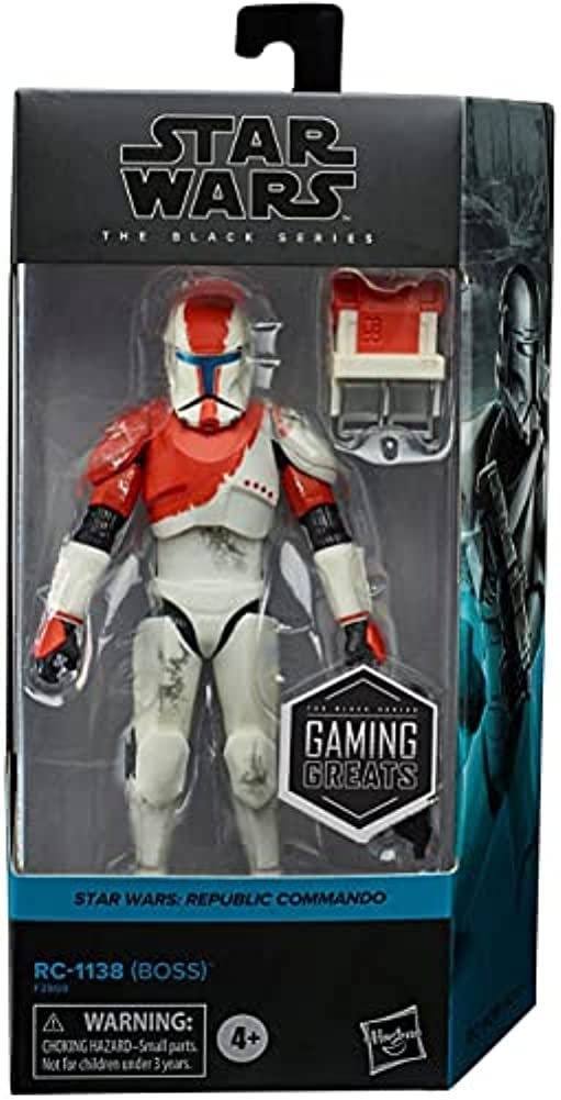 Екшн-фігурка Star Wars The Black Series Gaming Greats RC-1138 (Boss), фото №1