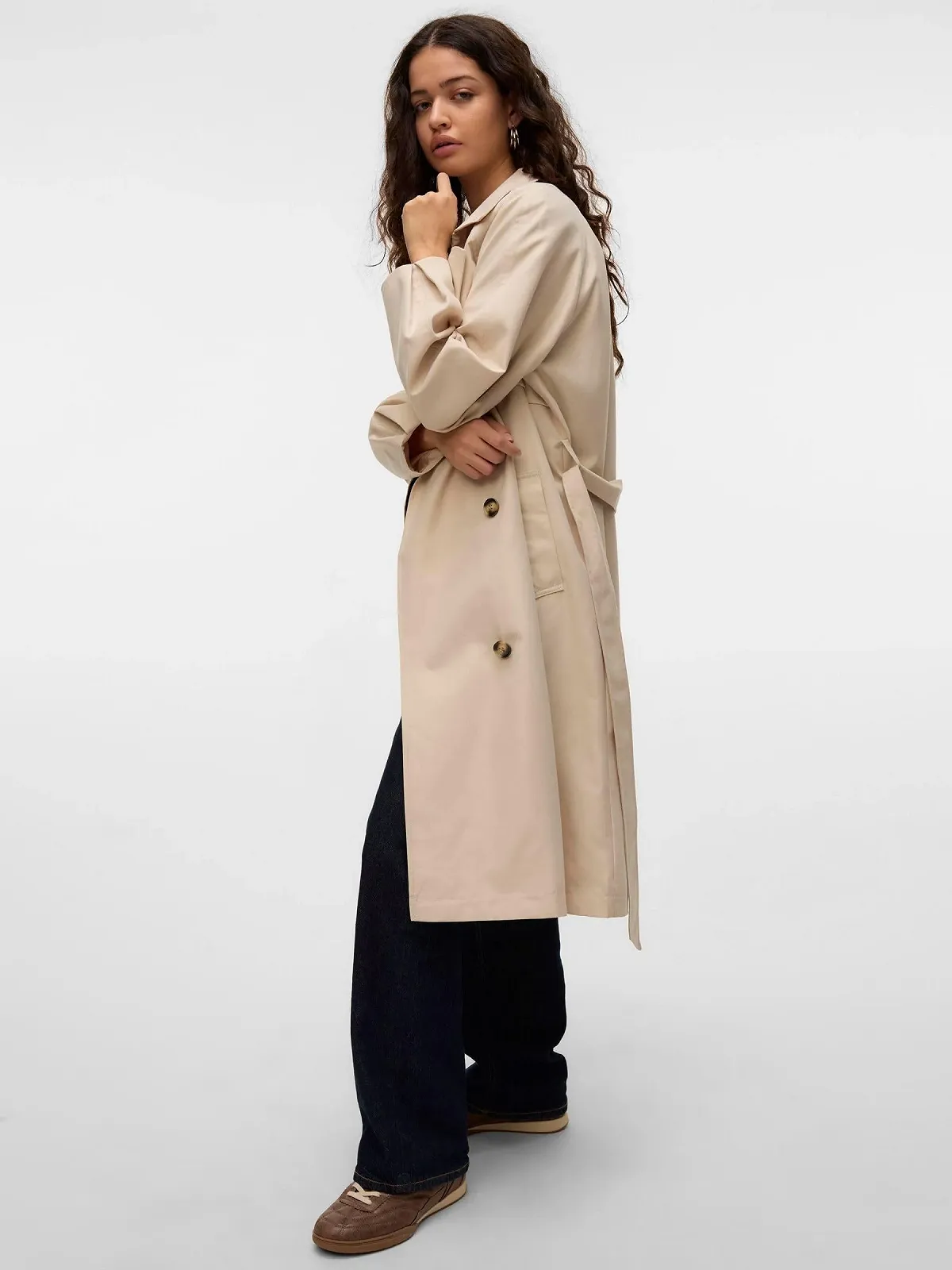 Тренч VERO MODA Vmdoreenssoft coat Жіночий, фото №5