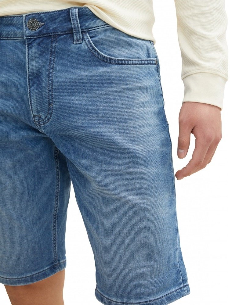 Джинсовые шорты Tom Tailor 1029861-10281 Голубой 30, фото №3