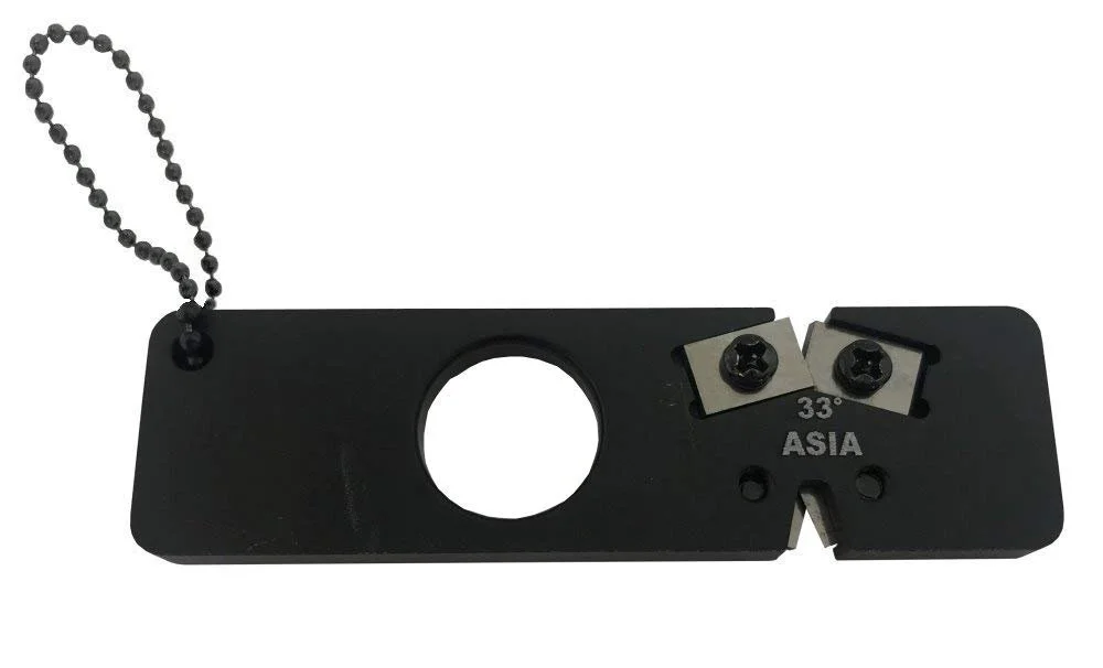 Точилка для ножів MARC Duo Sharp вольфрамова сталь два кути заточування портативна, фото №2