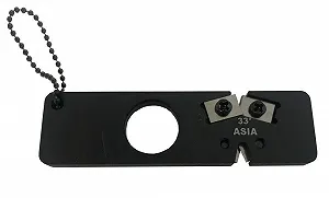 Точилка для ножів MARC Duo Sharp вольфрамова сталь два кути заточування портативна synthetic.ua - Фото 1