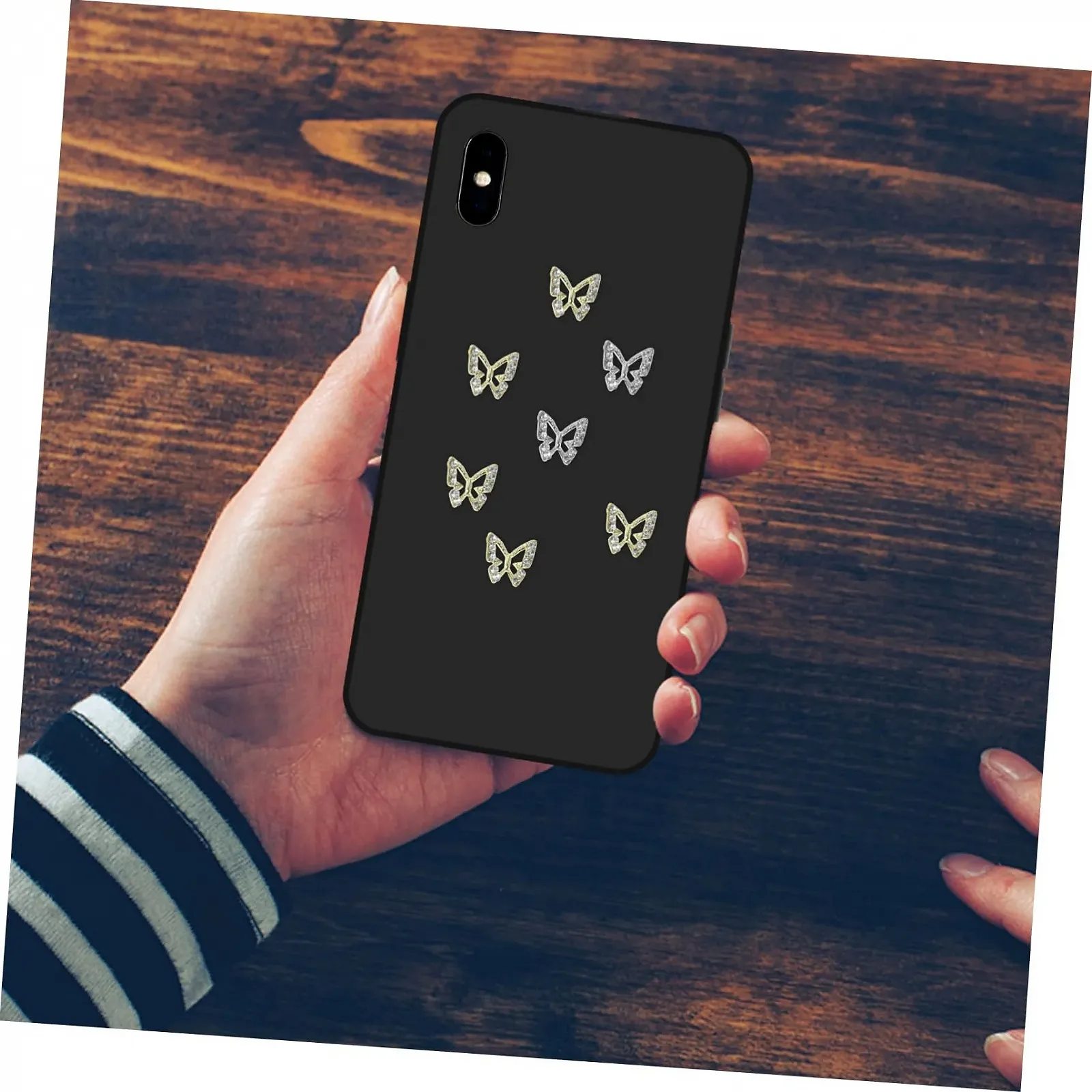 Украшения для ногтей Бабочки 40 шт., фото №5