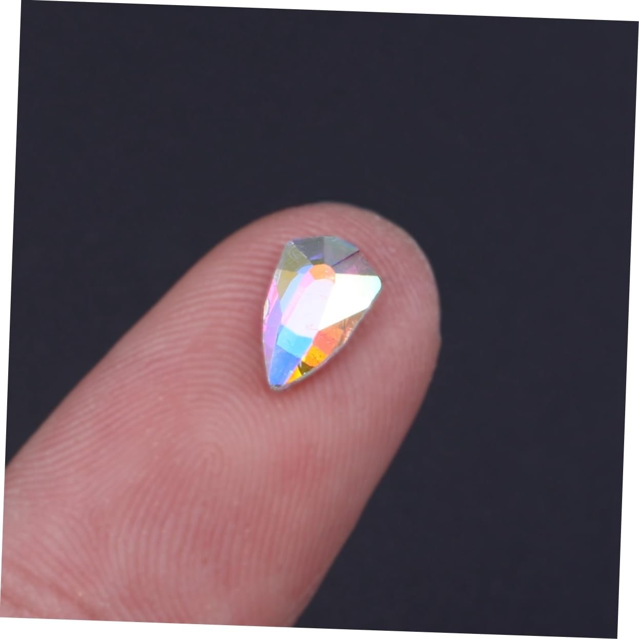 Стразы для ногтей Healeved Форма щита, 10 шт., фото №4