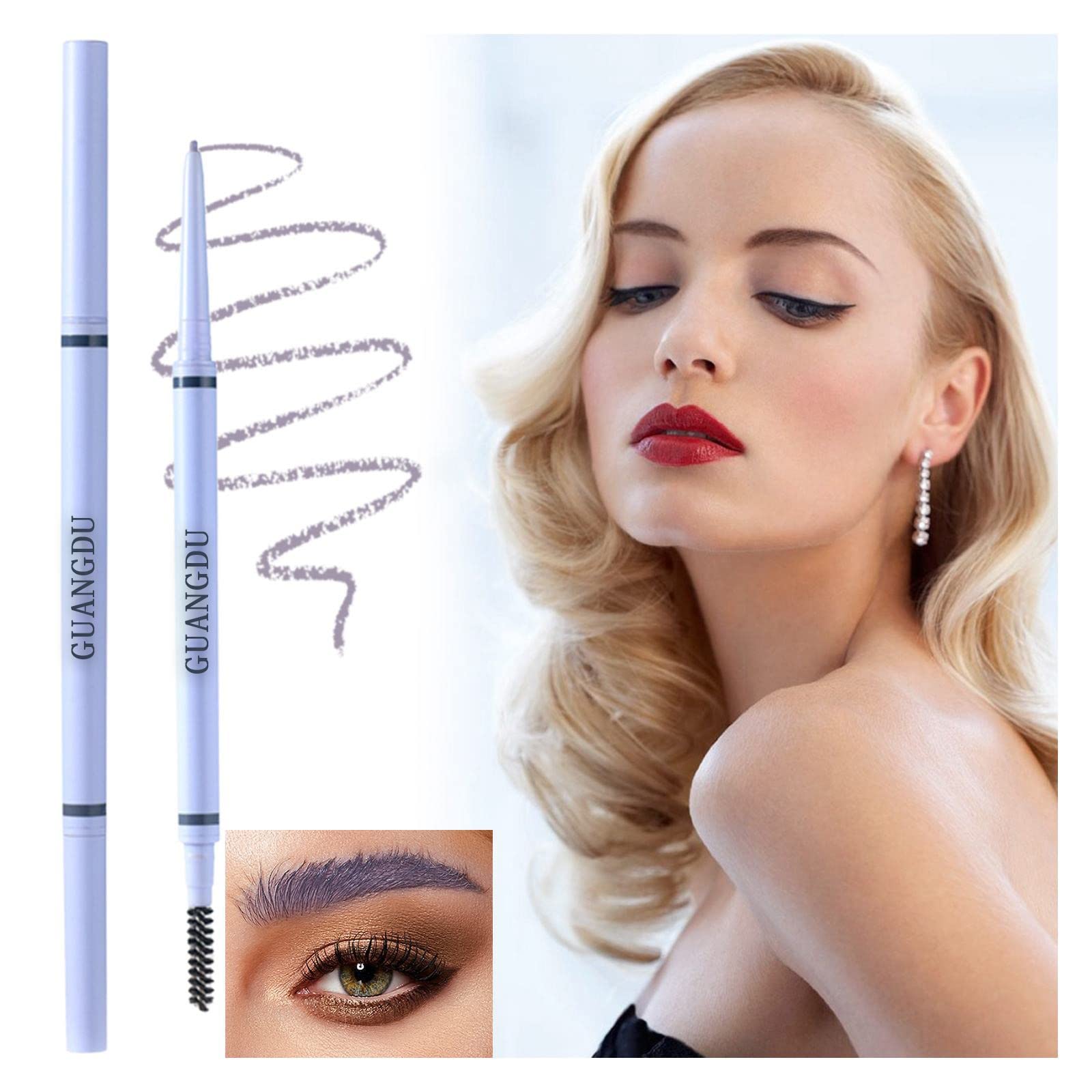 Карандаш для бровей Augenbrauenstift für Betonte Exakt Definierte Augenbrauen с треугольным прецизионным наконечником пигментированного цвета, фото №6