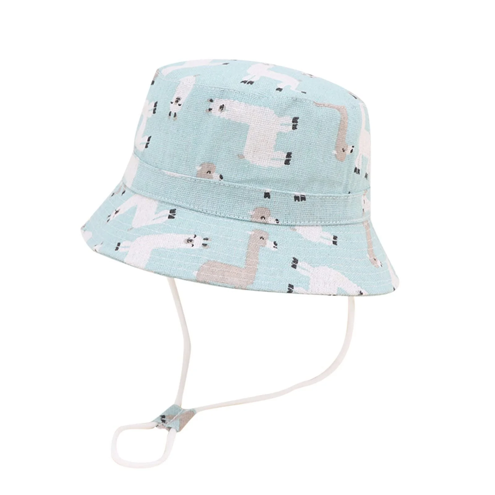 Капелюх-панама Glücksvogel дитячий бавовняний UPF 50+ регульований зі шнурком, фото №3