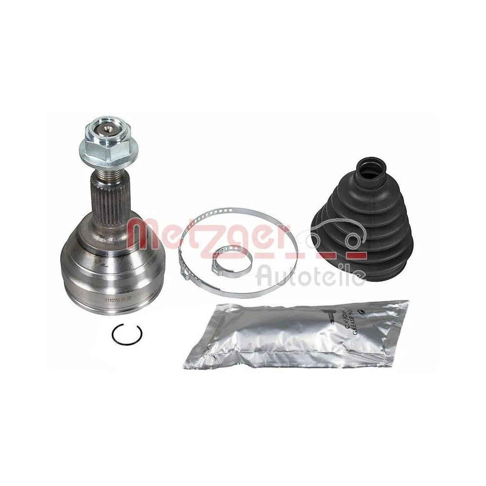 Комплект ШРУСа METZGER 7110197 зі сторони колеса, фото №1