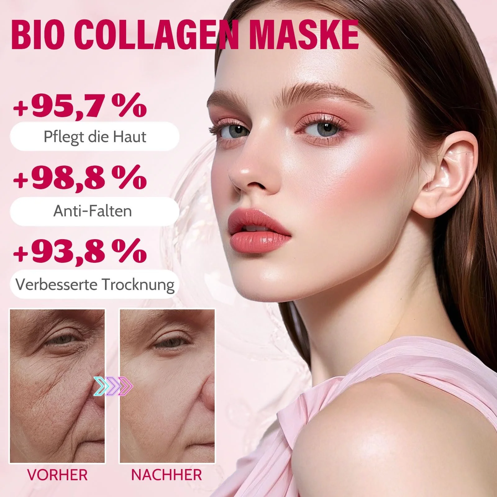 Маска Altherona Organic Collagen, 8 шт., фото №4 Маска Altherona Organic Collagen, 8 шт., фото №4