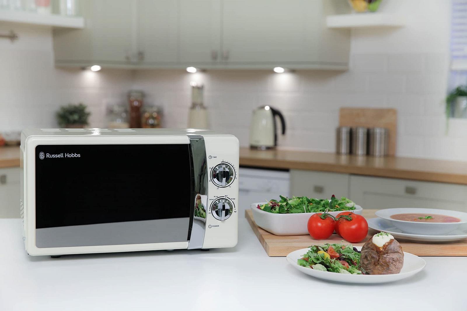 Микроволновая печь Russell Hobbs RHMM701C 17 л 700 Вт кремовая, фото №5