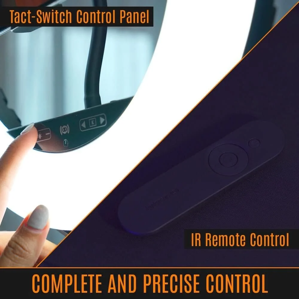 Кільцева лампа Streamplify SPIR-LZ1422211 Чорна, фото №4 Кільцева лампа Streamplify SPIR-LZ1422211 Чорна, фото №4