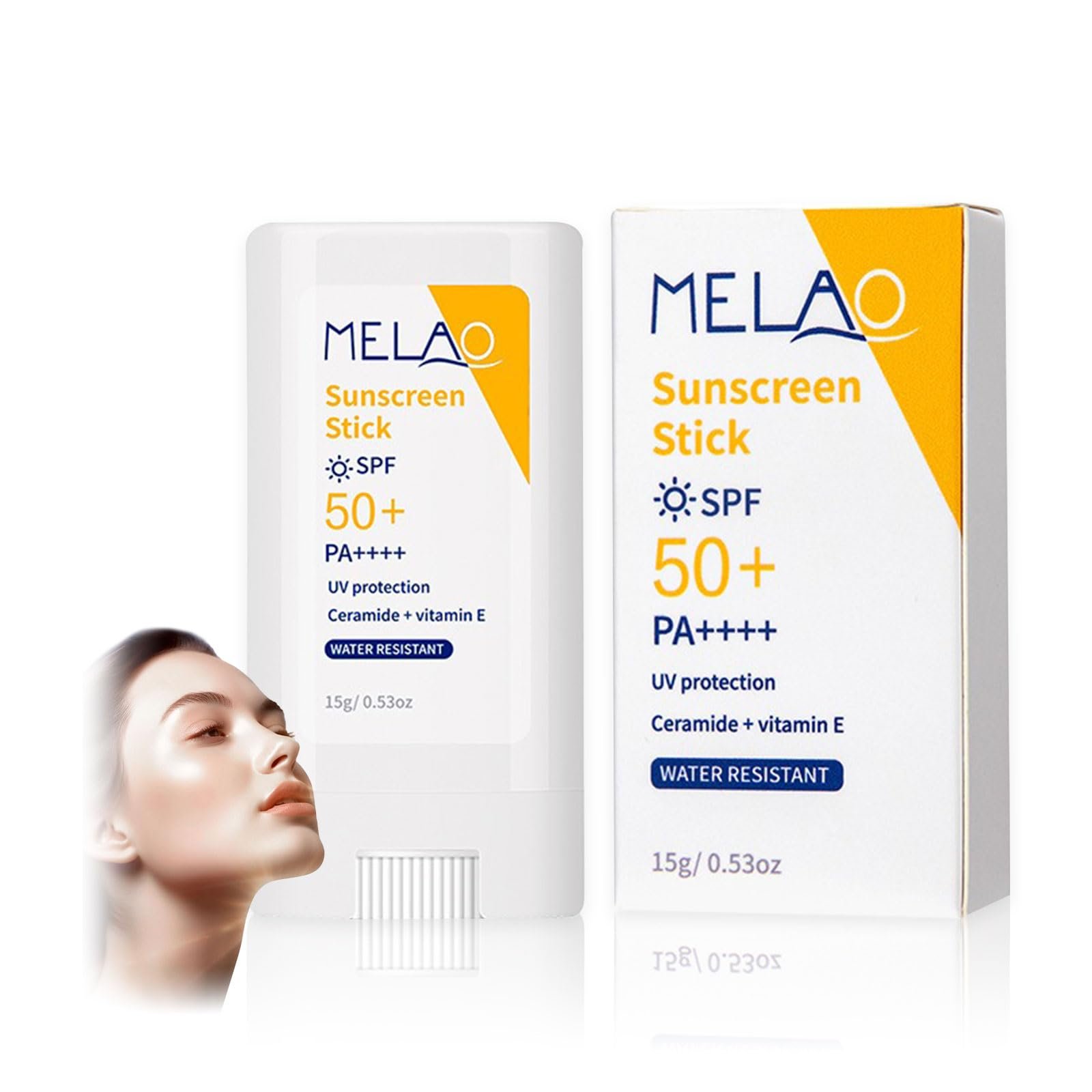 Стик солнцезащитный Shefave Mineral SPF50+PA++++ с гиалуроновой кислотой и керамидами, фото №1