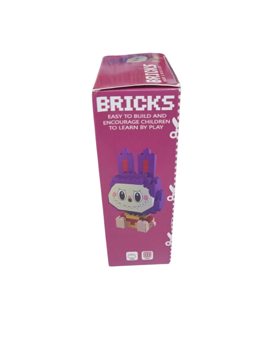 Конструктор Лабубу Labubu The Monsters монстр BRICKS детская игрушка 6370, фото №4